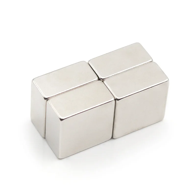 Customized N38 N42 Neodymium Magnet N52 Block Neodymium Magnets Rectangular Magnets For Motor Loudspeaker
