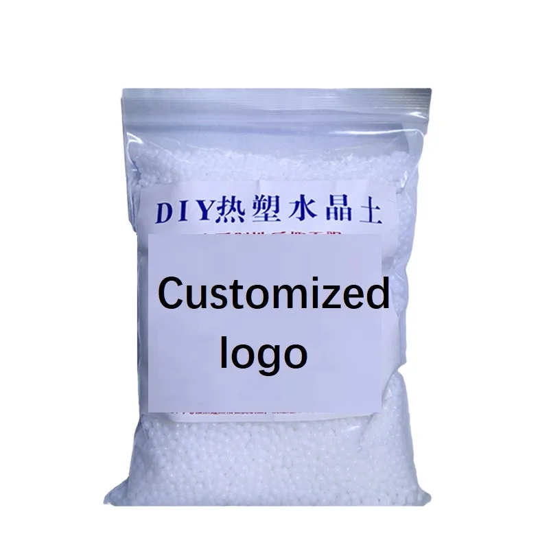 wholesale  PCL 100g/Bag Polymorph Thermoplastic Clay Polycaprolactone Moldable Plastic Pellet
