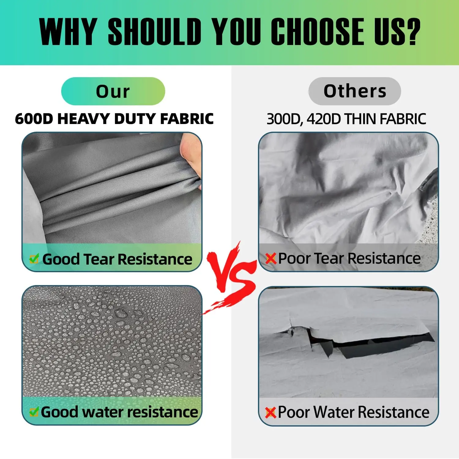 Custom boat kayak cover canoe dust rain fishing kayak cover