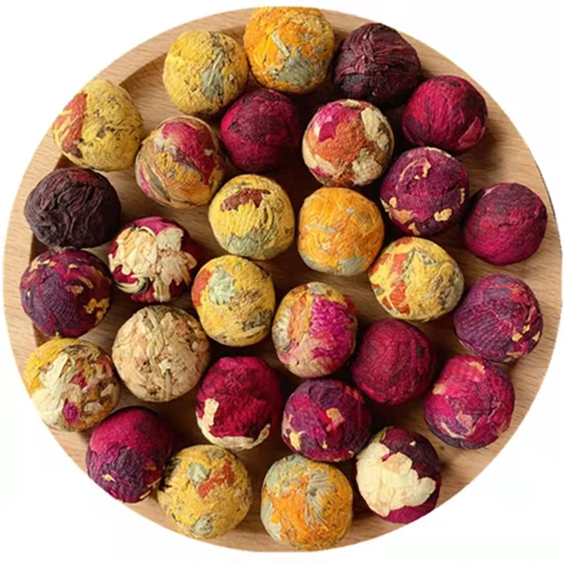 100% natural flowers handmade beautiful flower tea blooming tea ball Slimming tea