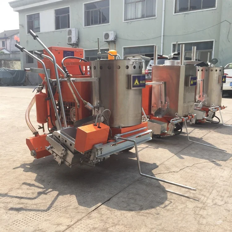 Preheater function thermoplastic road line marking paint machine price