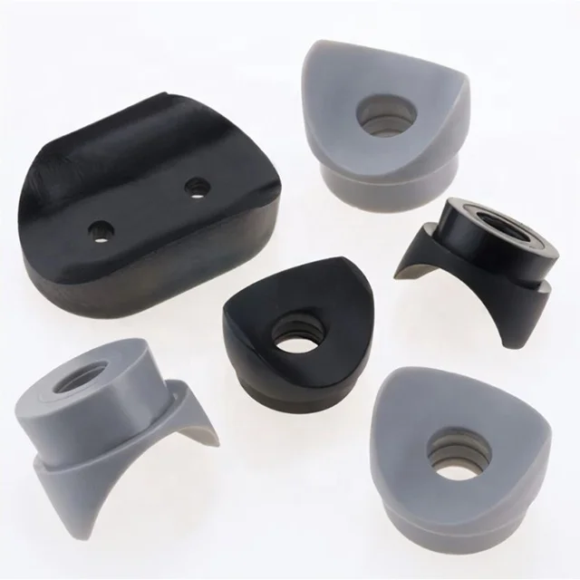 Customized CNC Aluminum Nylon Flat Saddle Washer Bonded Retaining Washer for Pipe
