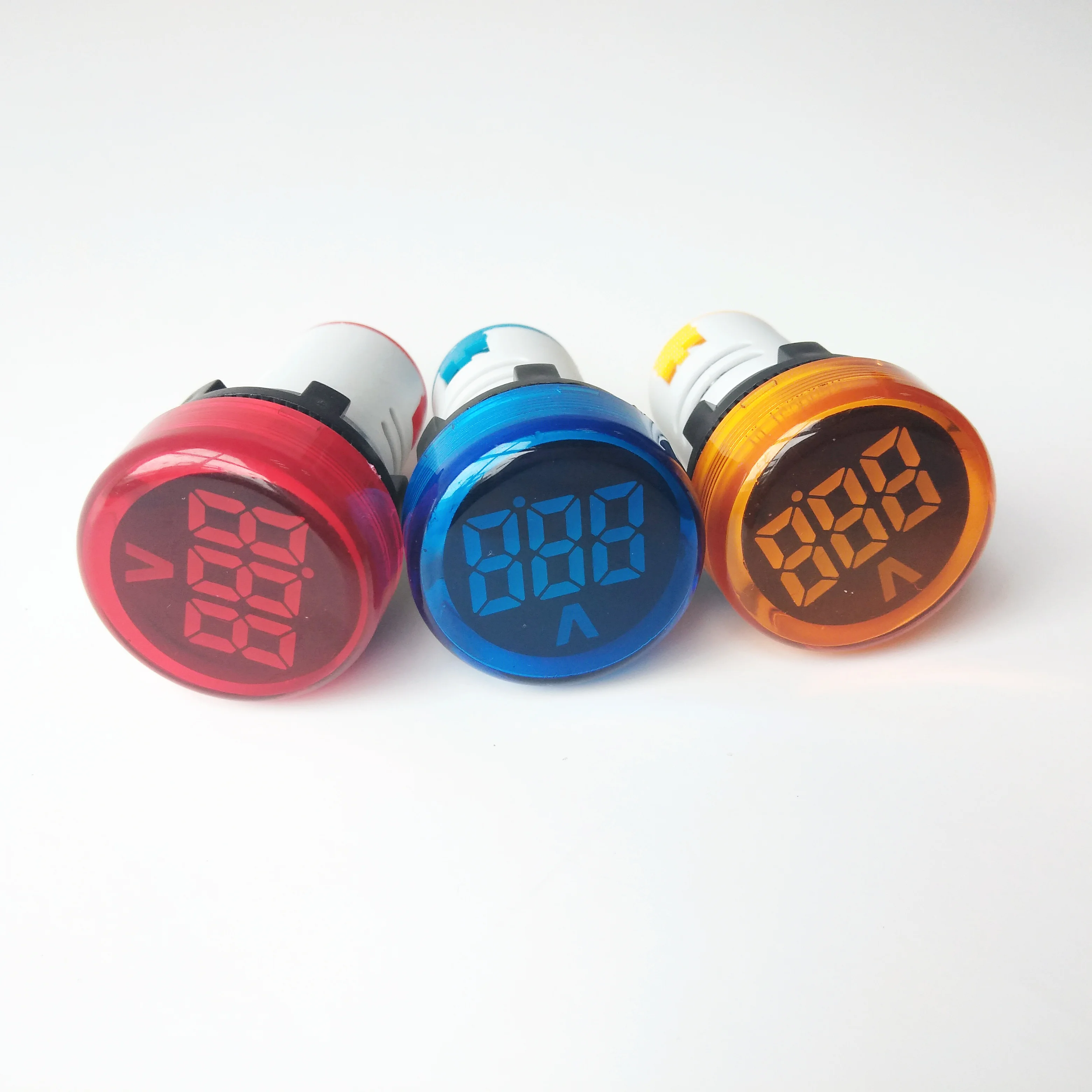 D003-22V  500V 22mm LED Digital Display AC Panel Voltmeter