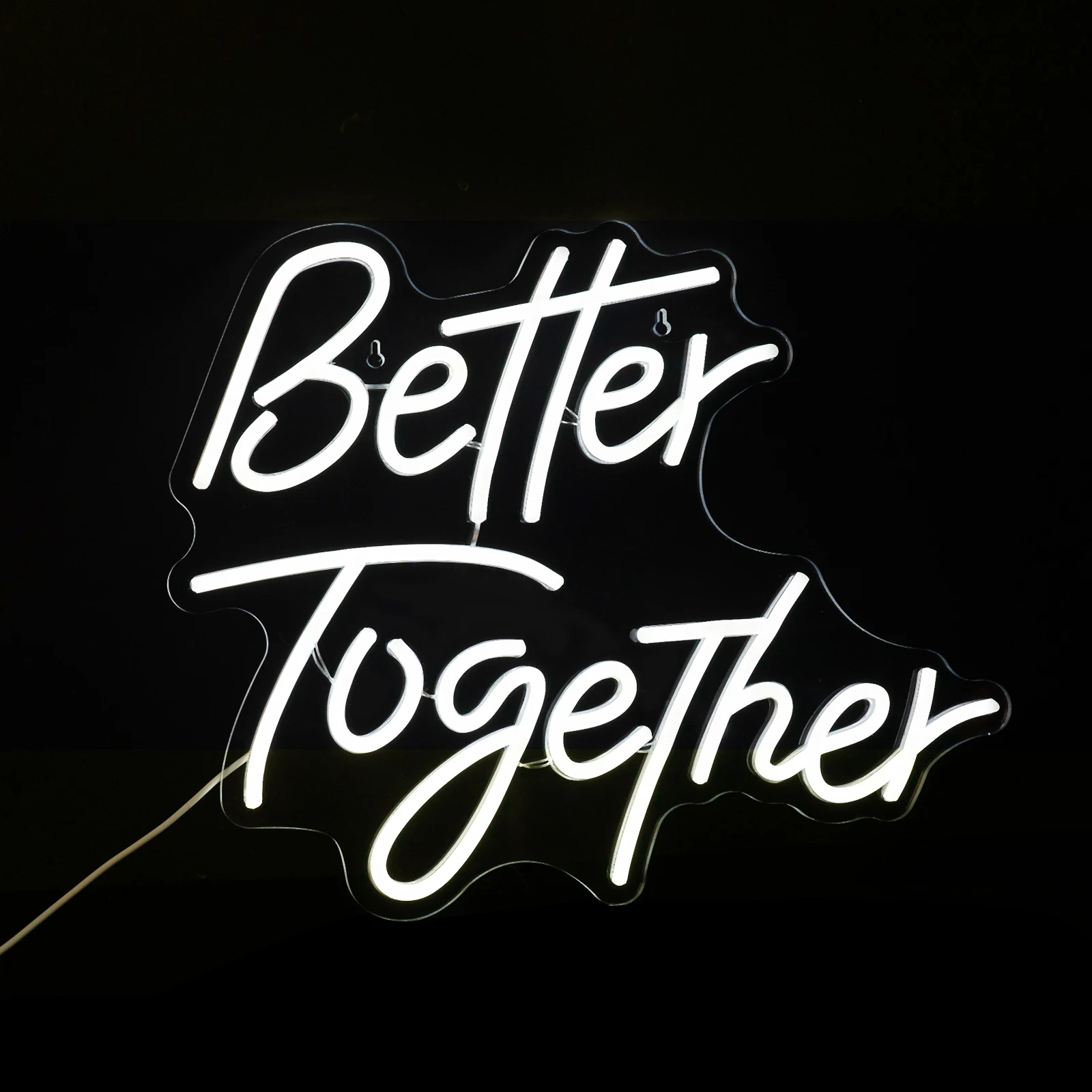 Custom for Party Room Wall Decor better together LED sign Bedroom Playstation Neon Sign Light