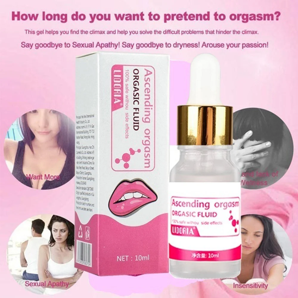 Hot sales Female Enhancer Sex glide Vagina Stimulant Intense Drop Exciter Women Strong Enhance Climax Tight serum