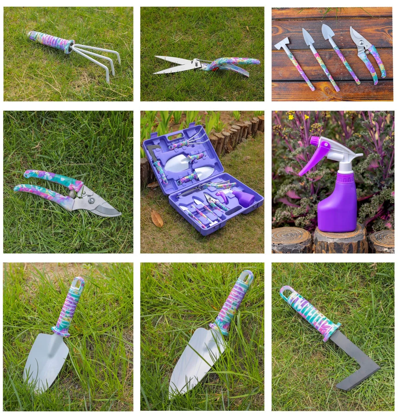 Rake/Weeder/Fork/Cultivator/Shovel /Trowel kids floral tools set Mini Garden Tools Set