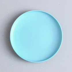 Factory Direct Nordic 8 Inch Creative Matte Ceramic Spaghetti Pizza Ceramic Round Plate