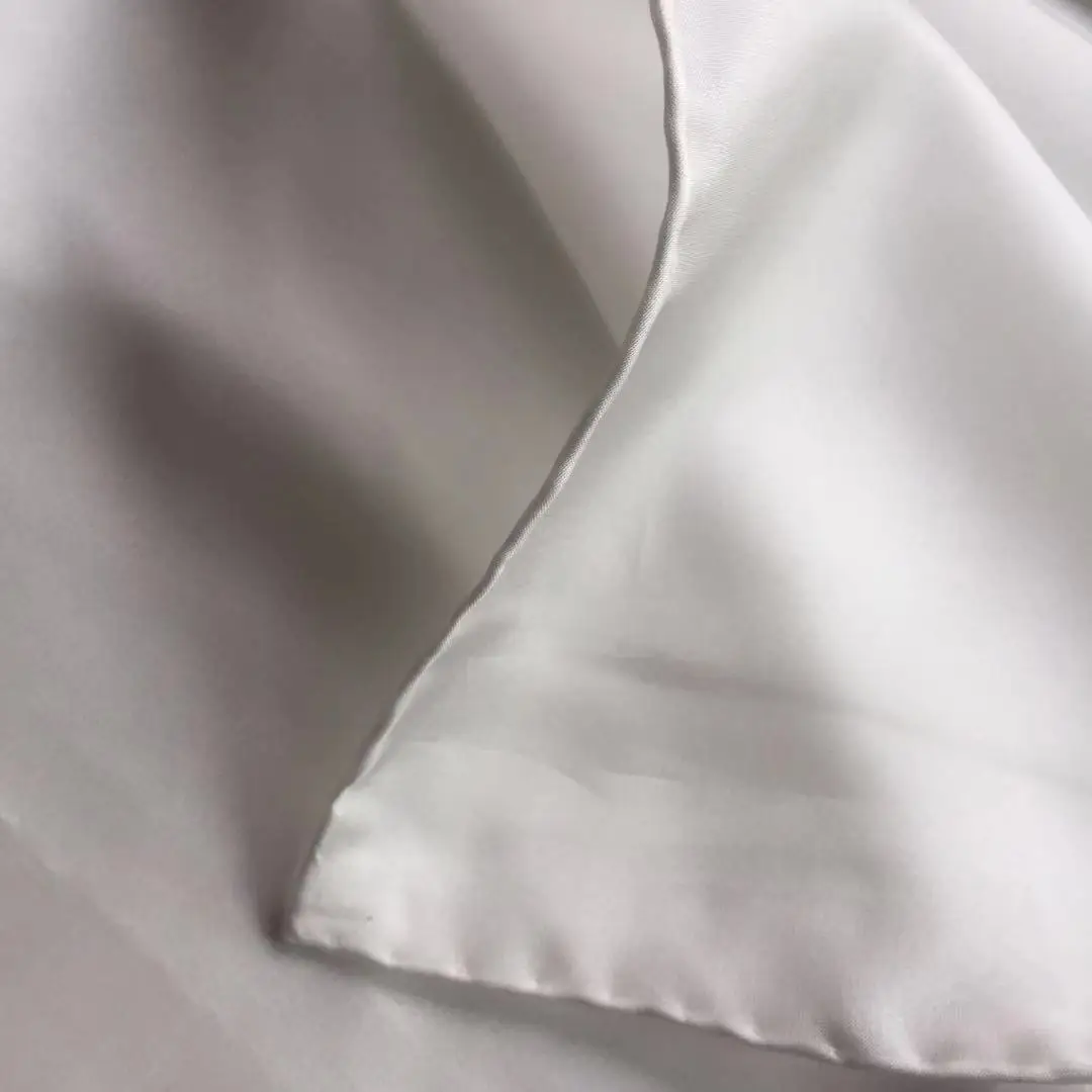 IN STOCK Habotai bulk White Scarf 44cm*180cm 8mm for hand painting DIY hot sale factory direct
