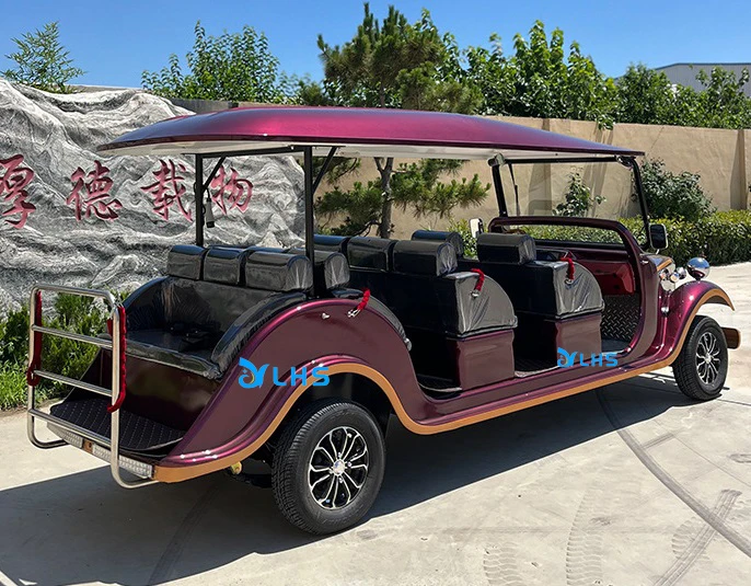 Chinese brand golf retro electric car best quality classic electric vehicle smart sightseeing vintage car on sale