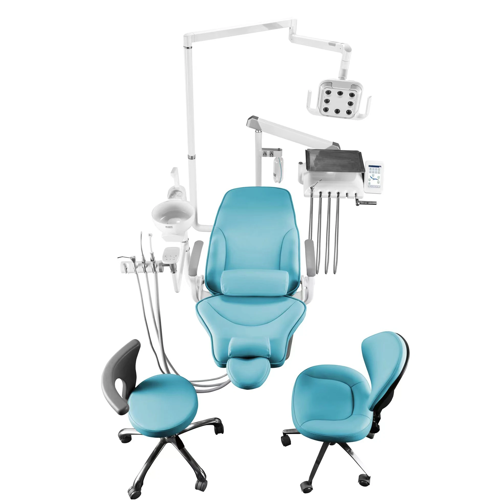 A4 For lefty American type Latest Hot Sale Dental Chair Unit Equipment for Hospitals and Clinics Dental Unit Prices