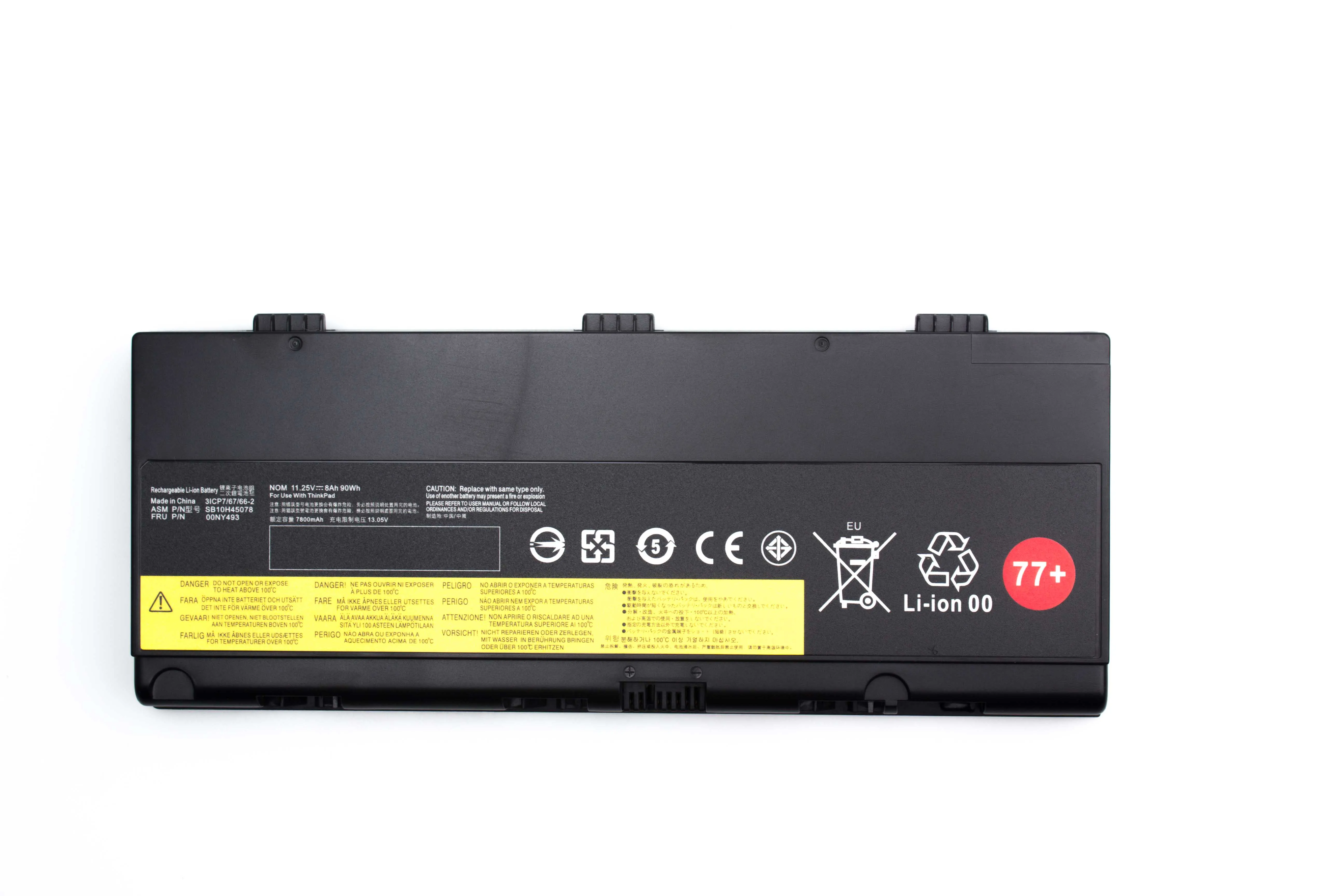 77 + Аккумуляторы для ноутбуков Lenovo ThinkPad P50 P51 P52 Series аккумулятор 01AV477 SB10H45077 00NY492 00NY493
