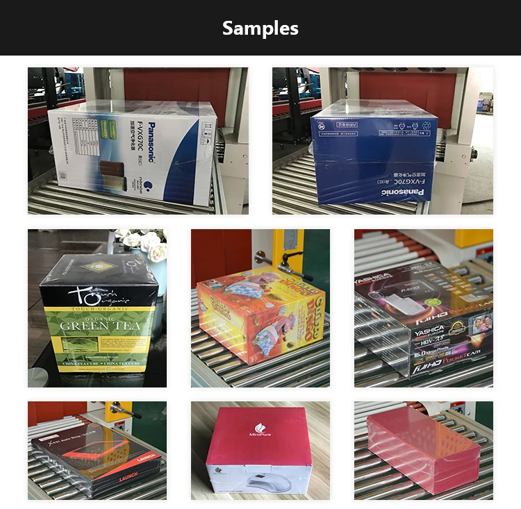 GURKI Plastic Film Shrink Packing Machine Tunnel