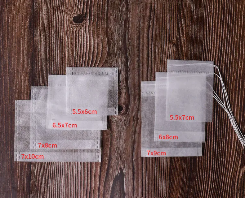 Hot Sell Transparent Empty Cornstarch Tea Bag