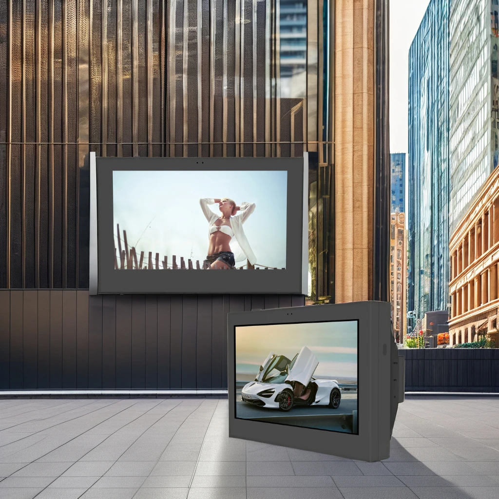 Наружная светодиодная цифровая вывеска рекламный плеер 4K настенный наружный ЖК-дисплей FHD панель меню