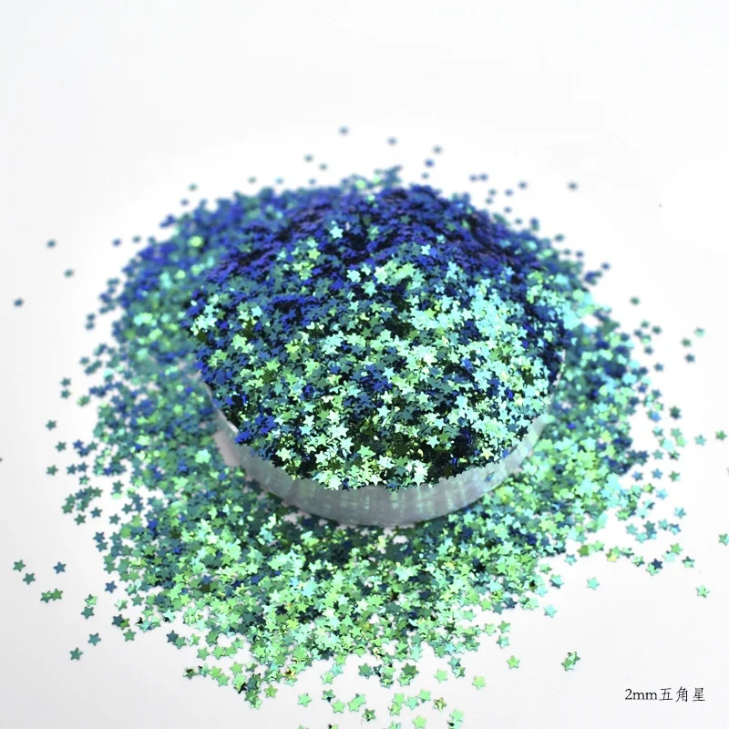 GH7888 Factory Wholesale Fine Biodegradable Chameleon Glitter Bulk Green Gold Blue Glitter Powder For Cosmetic Nail Art