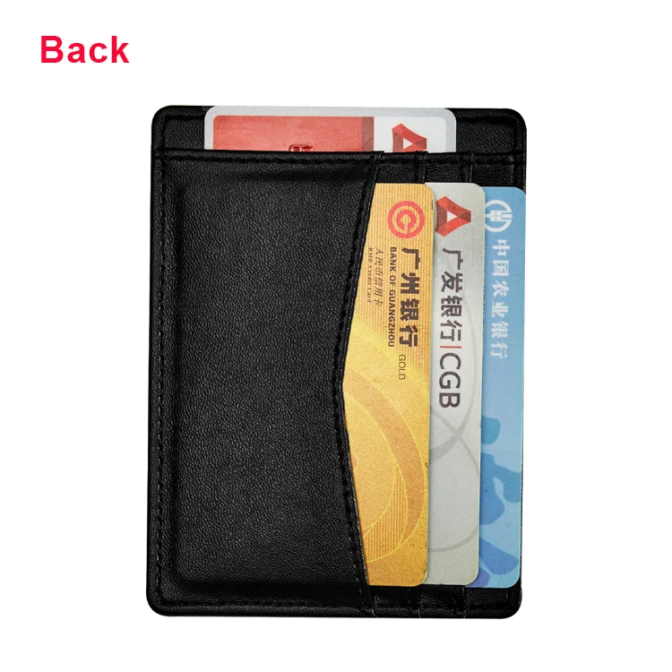RFID Blocking Minimalist wallet Credit Card Holder Ulstra thin card holder mini wallet