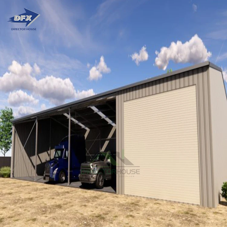 Modern Prefab Steel Structure Building Prefabricated Warehouse Workshop Aircraft Hangar Office Construction Material