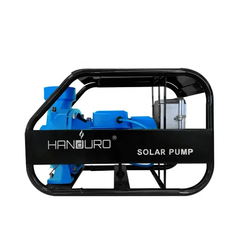 Handuro 750W 1HP High Flow High Pressure Solar Centrifugal Pump Solar Hybrid Land Surface Water Pump For Agriculture