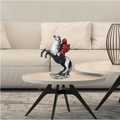 Resin Napoleon equestrian statue home Modern art tabletop decoration decoration