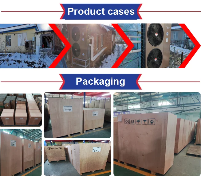 Hot design OEM monobloc inverter Three in one heating cooling DHW  heat pump air to water heatpump