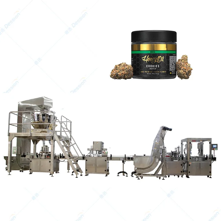 Automatic vitamin pills weighting filling production line