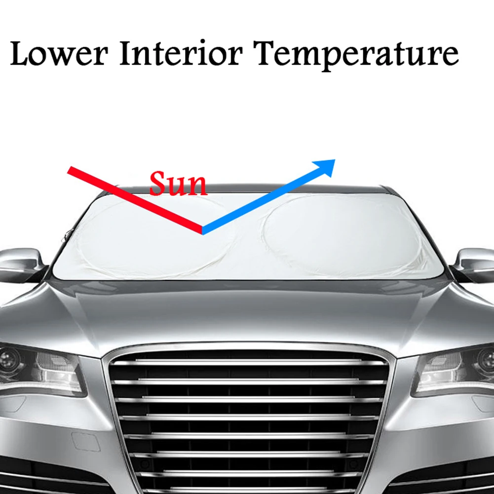 6pcs Car Front Rear Side Sunscreen Window Sunshade Cover Protector Curtain Car Sun Shade Protector Windshield Protection