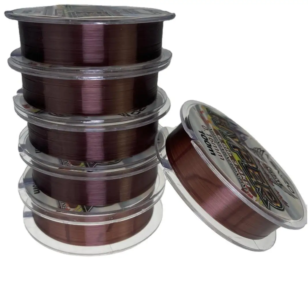 Fishing Line Accessories Wholesale Exceptional Knot Strength Nylon/Fiber Nylon Fly Super Low Stretch Fishing Harpoon Line