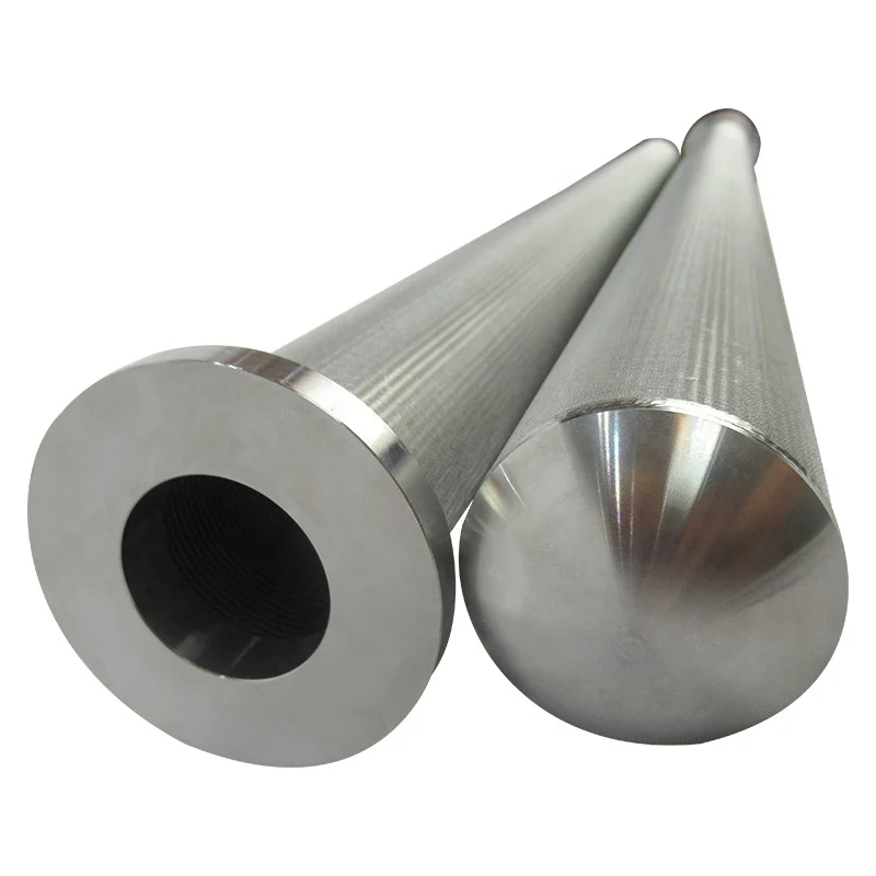 TOPEP manufacture 304/316 ss sinter tube porous sintering stainless steel metal mesh sintered filter element