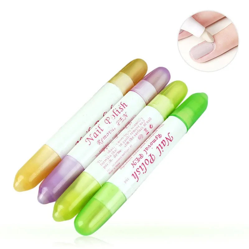 Wholesale 1-5 corrector pens polish remover varnish pen correction mistake Nail Polish Cleanser Remover Tools