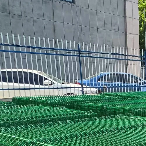 Double Wire Mesh Security Fence with Metal Frame Farm Driveway Gates Other Outdoor Usage Fence Post Caps Accessories Included