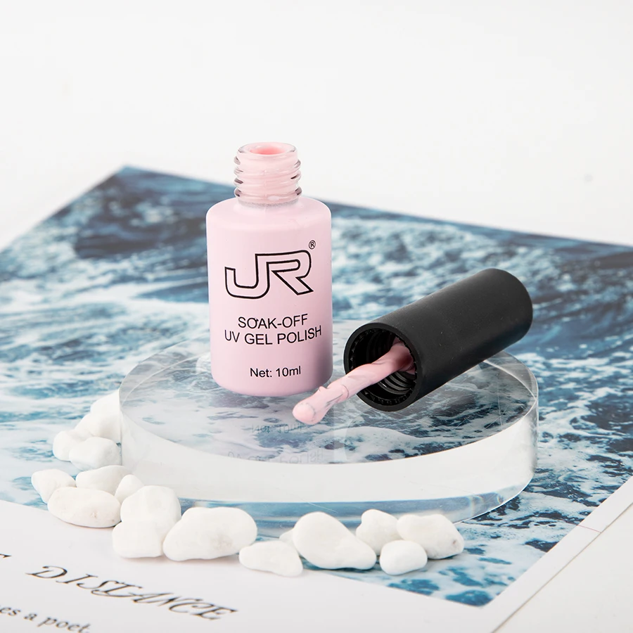 2024 new arrive package 58colors 10ml JR brand Nail polish gel UV&LED colorful bottle good quality custom-made nail gel set