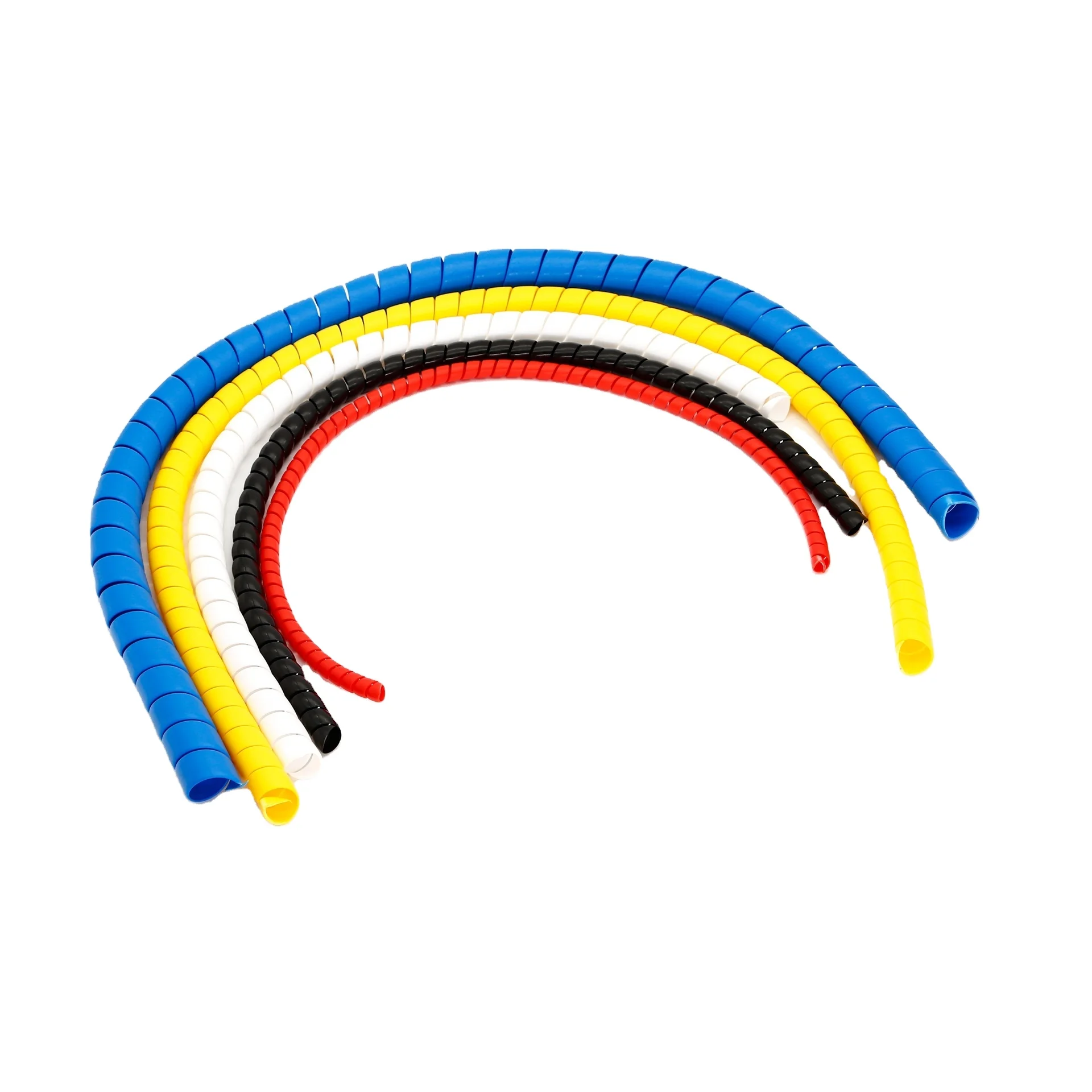 Plastic PP Hydraulic Hose Protector Spiral Guard for Hydraulic and Rubber Hose Cutting Service Included