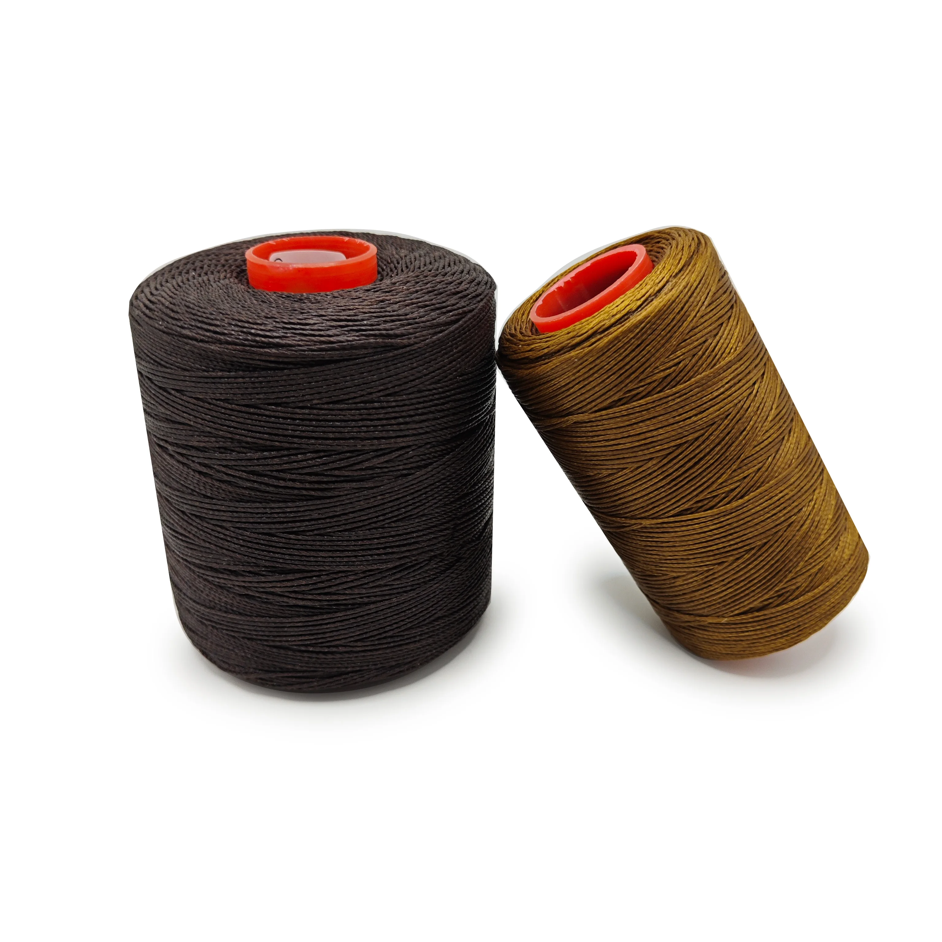 flat organic wax sewing thread 0.8mm waxed polyester thread for leather,DIY bracelet
