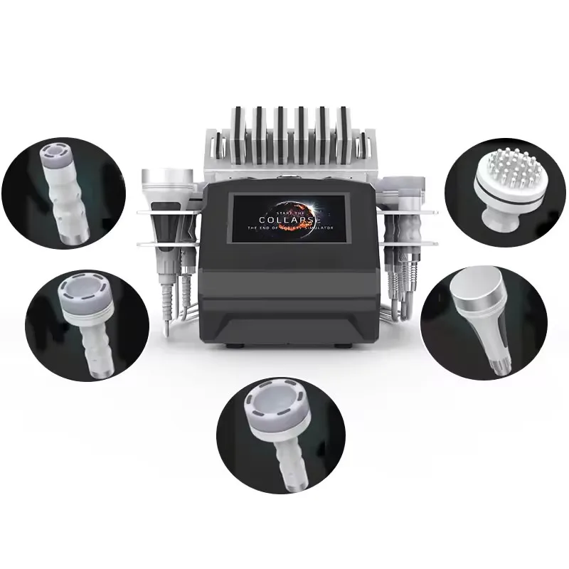 Portable 80K cavit RF 7 in 1 Diode Lipo Vacuum Cavit System Machine