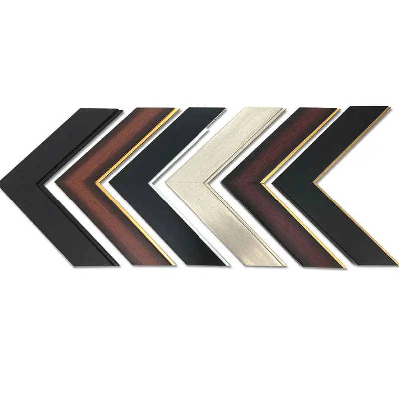 Frame Photo Frame Plastic Cover Wholesale Flat Surface Polystyrene Picture Frame Moulding Plastic Customized Color