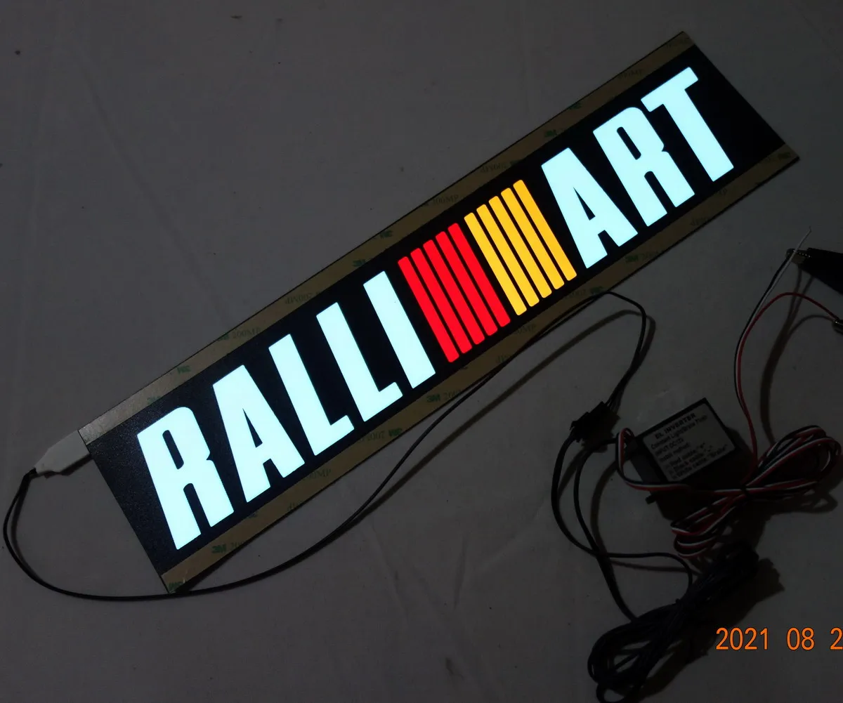 High brightness & Good quality 400mmX100mm DC12V Brake Flashing el car sticker