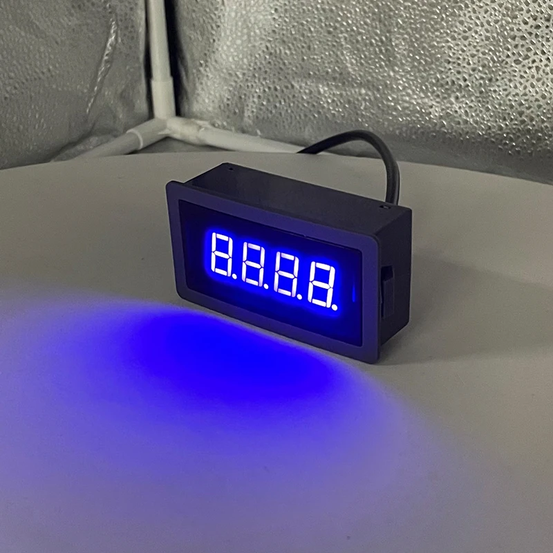 RS485 Modbus Display Blue/Red LED Numeric Display for 010V/420mA Analog Range