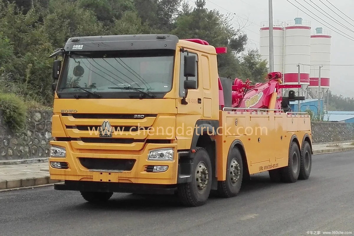 Sinotruk HOWO 6*4 8*4 40 тонн 50 60 большегрузный аварийно-спасательный грузовик буксирный для продажи