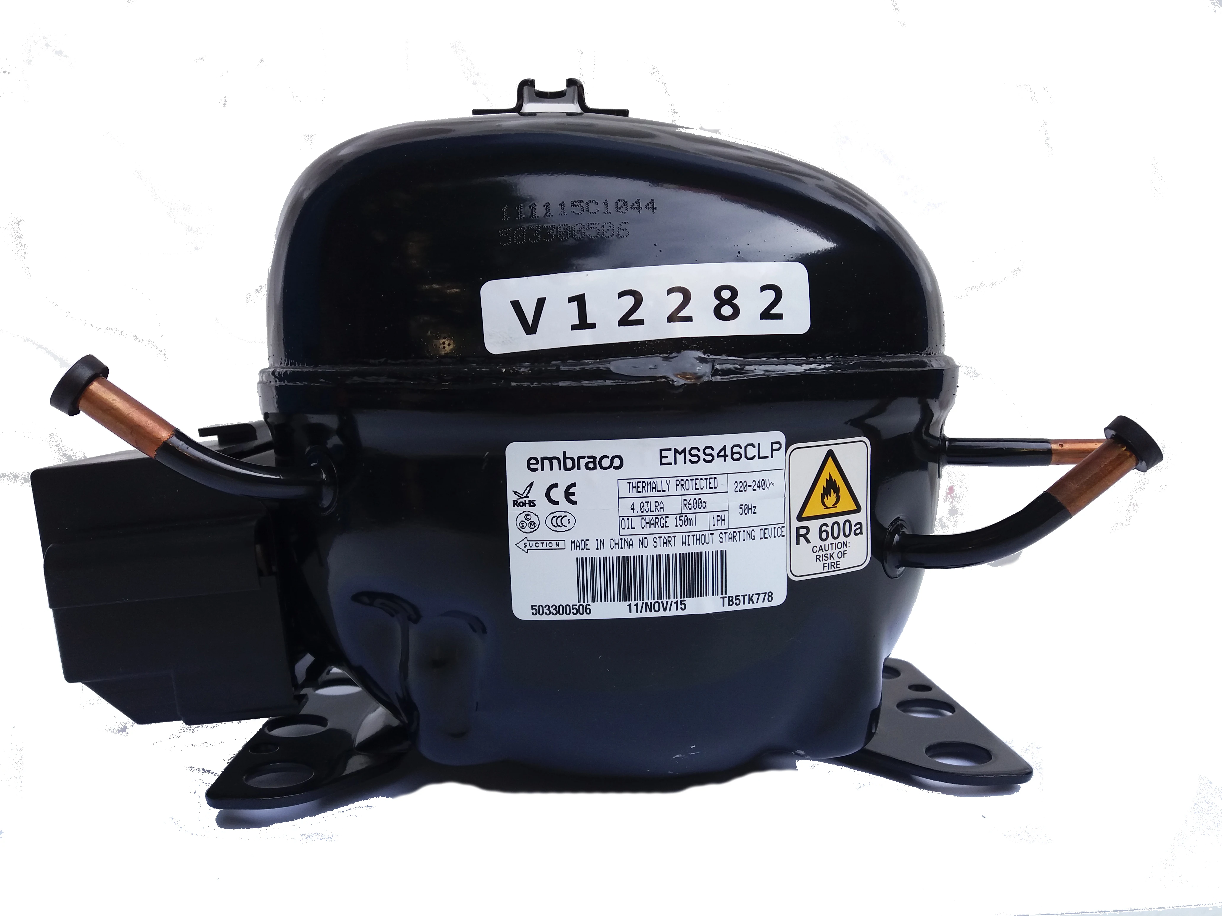 Brand new original embraco compressor  EMB55CLC R600A