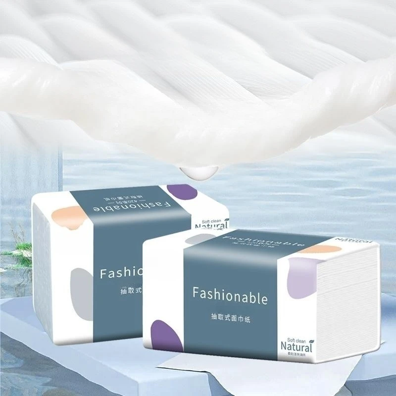Absorbent Manufacturer Pack Facial Tissue Hot Selling Natural Pulp Cleaning Products Importer 2/3/4Ply Facial Tissue Paper