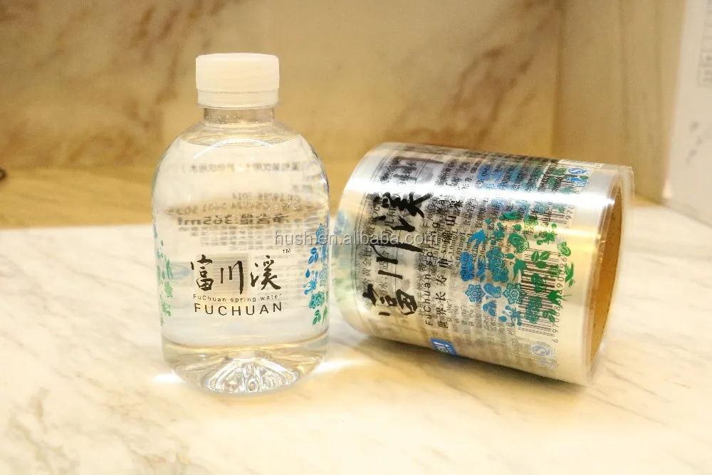 Waterproof Transparent Custom Label Sticker , Printing Adhesive Label For Plastic Bottle