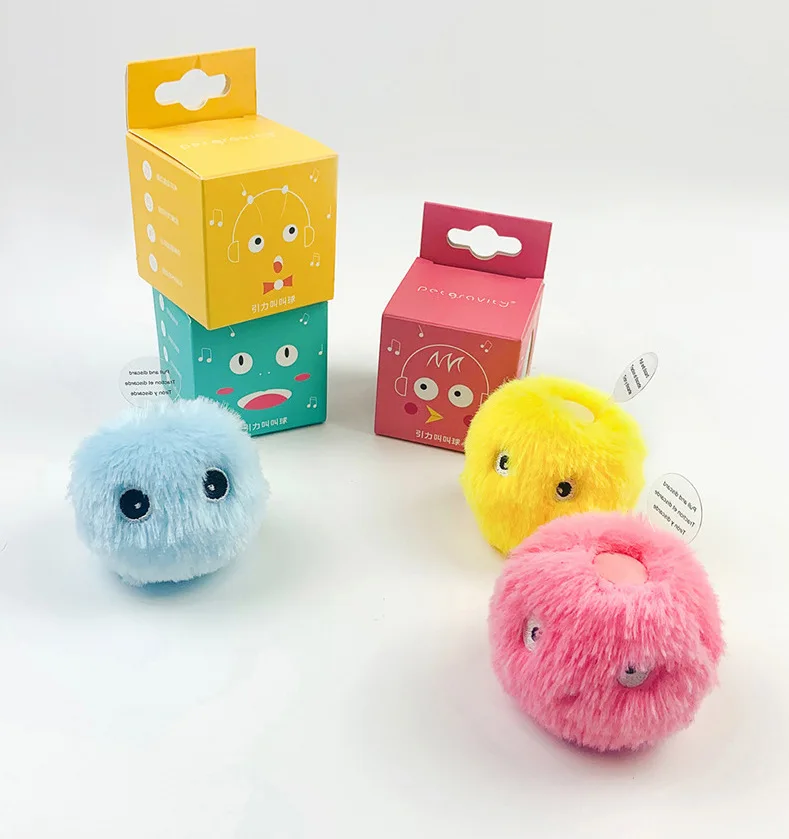 Smart Cat Toy, Gravity Smart Roller Cat Ball, Cat Toys for Indoor Toys Automatic Pet Exercise Toys Electric Tumbler Cat