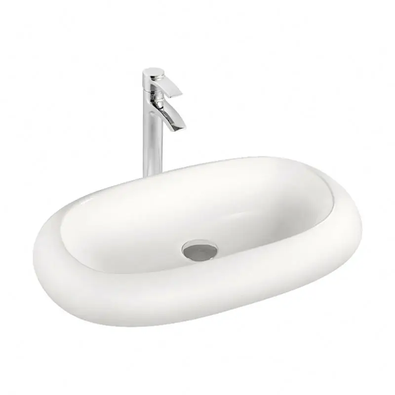 Luxury bathroom lavabo golden sink ceramic art vanity basin electroplated table top wash basin vessel sink