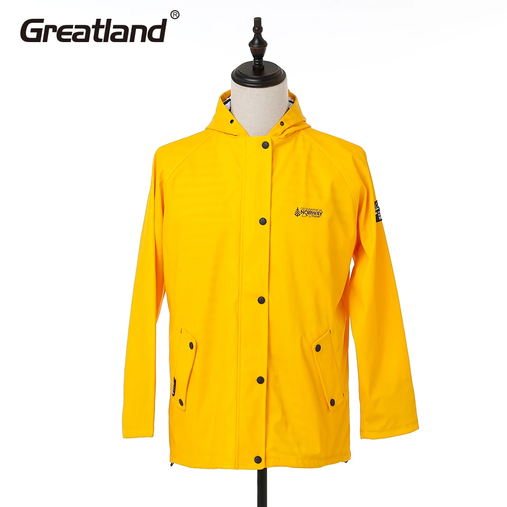 Оптом PU 100% водонепроницаемый дождевик мотоциклетный мужской дождевик