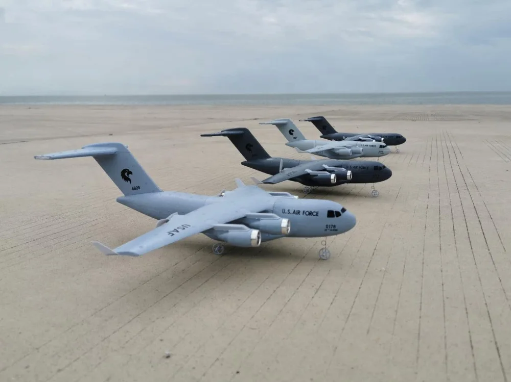 C-17 Avion 2.4G RC Army Airplane 400mm Wingspan 200m Remote Distance RC Plane