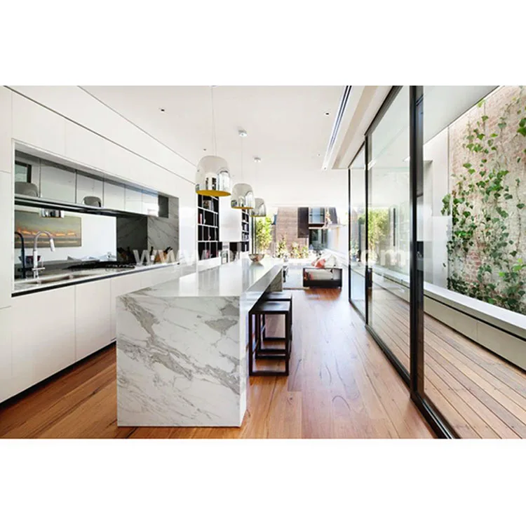 Latest kitchen design simple design pvc mdf cabinet kitchen hair salon wall cabinets