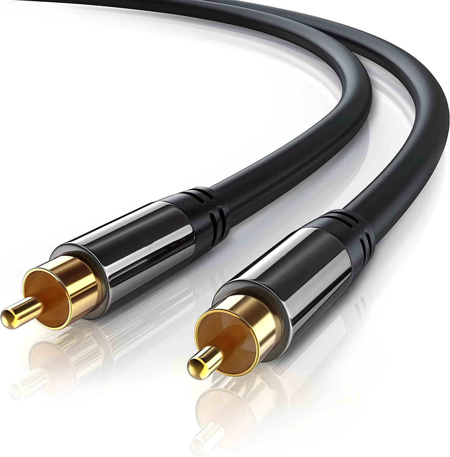RCA to RCA Cable Digital Coaxial Audio Cable SPDIF Cable Male Speaker Hifi Subwoofer Toslink 1 2 3 5m