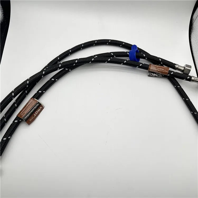 Promotional Three Tube Nylon Stainless Steel Braided Rubber Hoses Thermoplastic Braided Hose Pipe