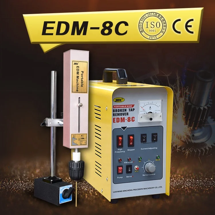 EDM Small Hole Drilling Machine Price Portable Spark Erosion Machine Broken Tap and Drill Remover Wire Cutting Machine