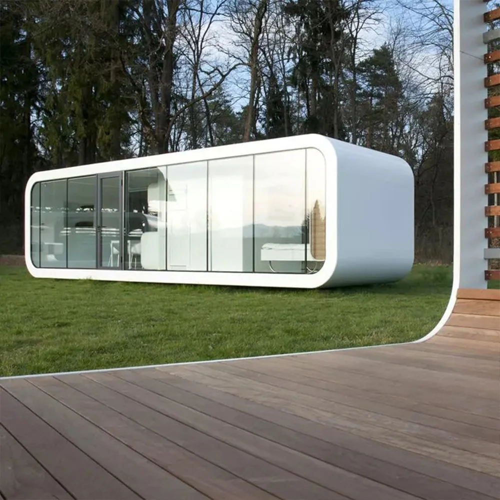 Prefab House Detachable Space Capsule Bed Cabin Hotel Container Home Sleep Pod Outdoor Mobile Tiny House Luxury Capsule House